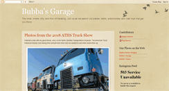 Desktop Screenshot of blog.bubbasgarage.com